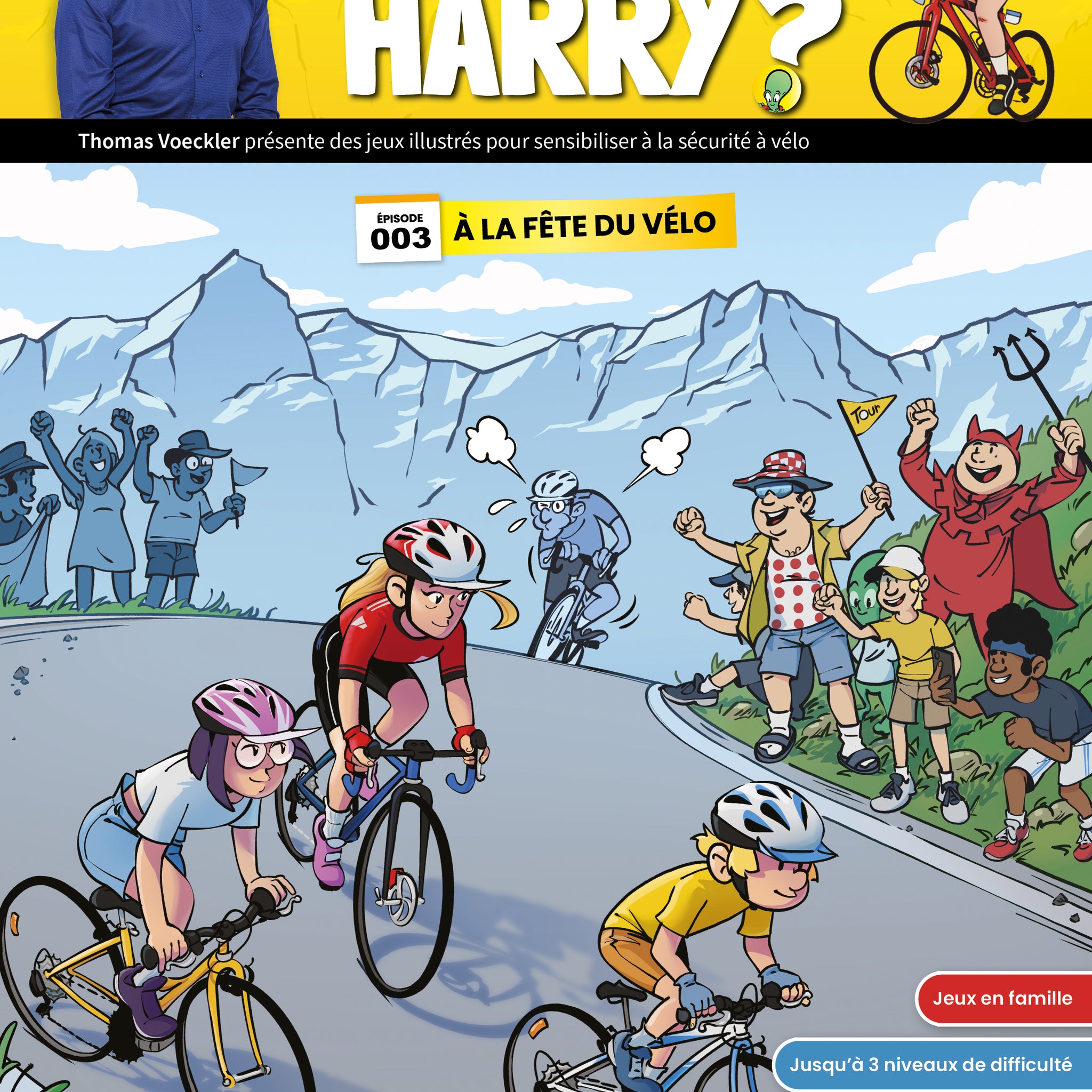Mais où est donc passé Harry ? 3. A la fête du vélo avec Thomas Voeckler