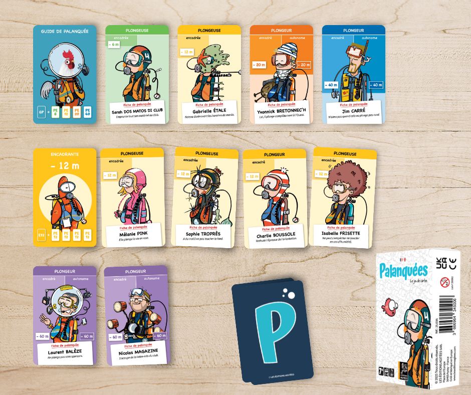 Jeu de cartes Palanquées