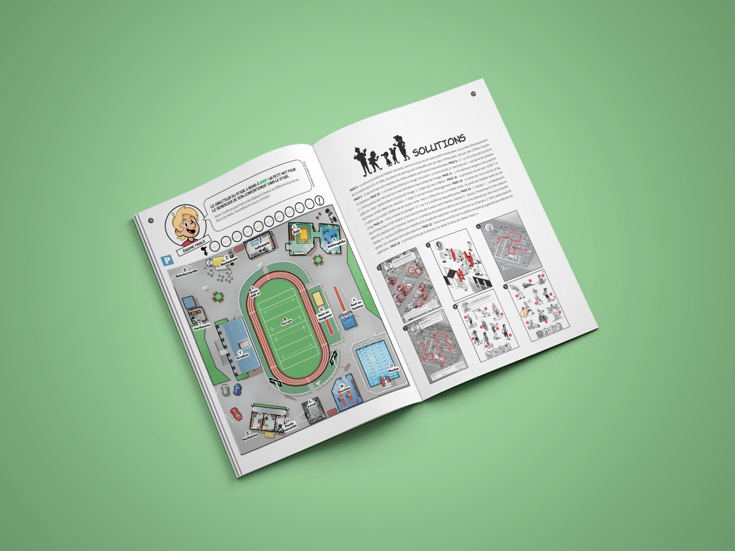 Mais où est donc passé Harry ? 2. Au stade