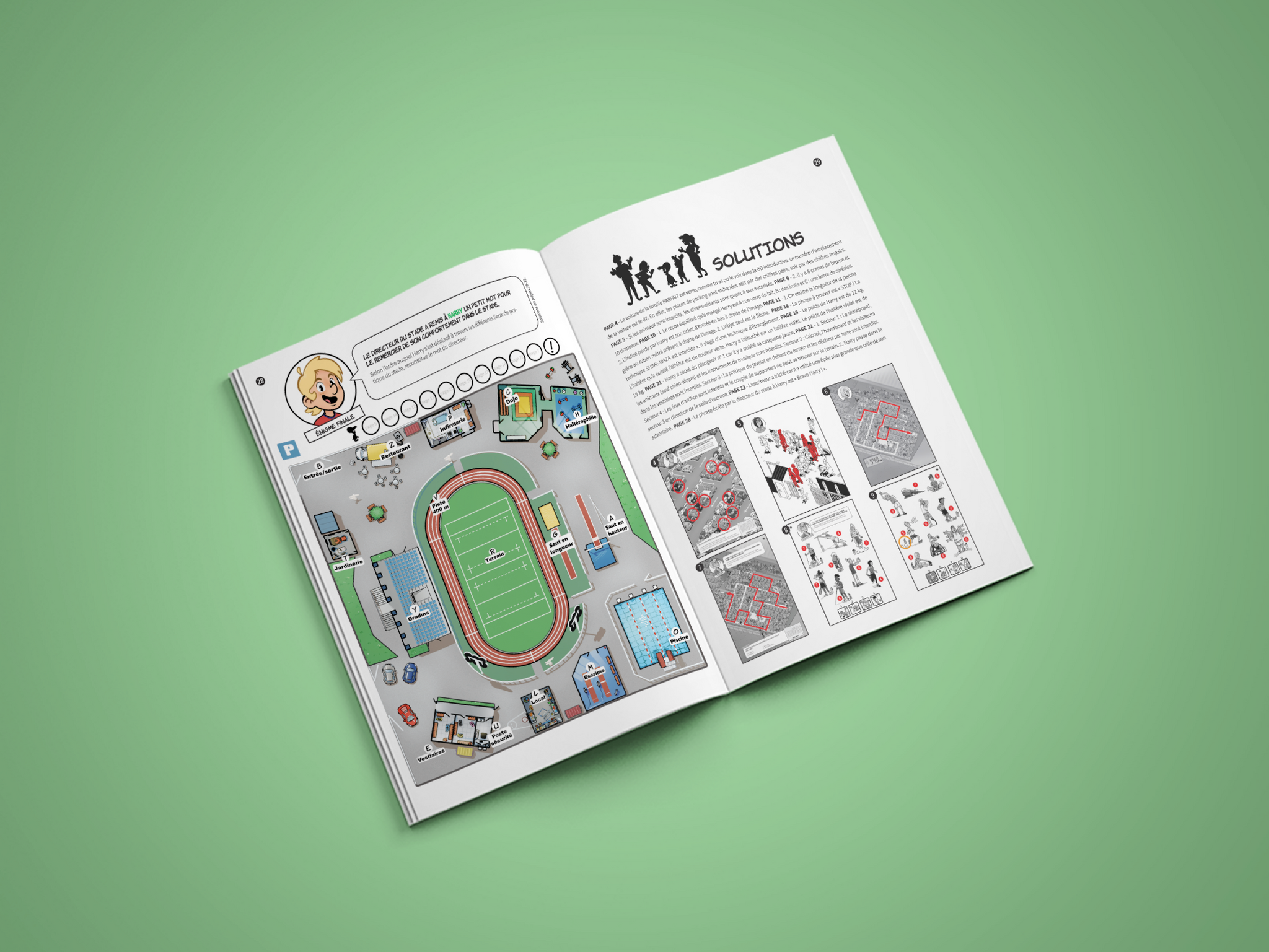 Mais où est donc passé Harry ? 2. Au stade