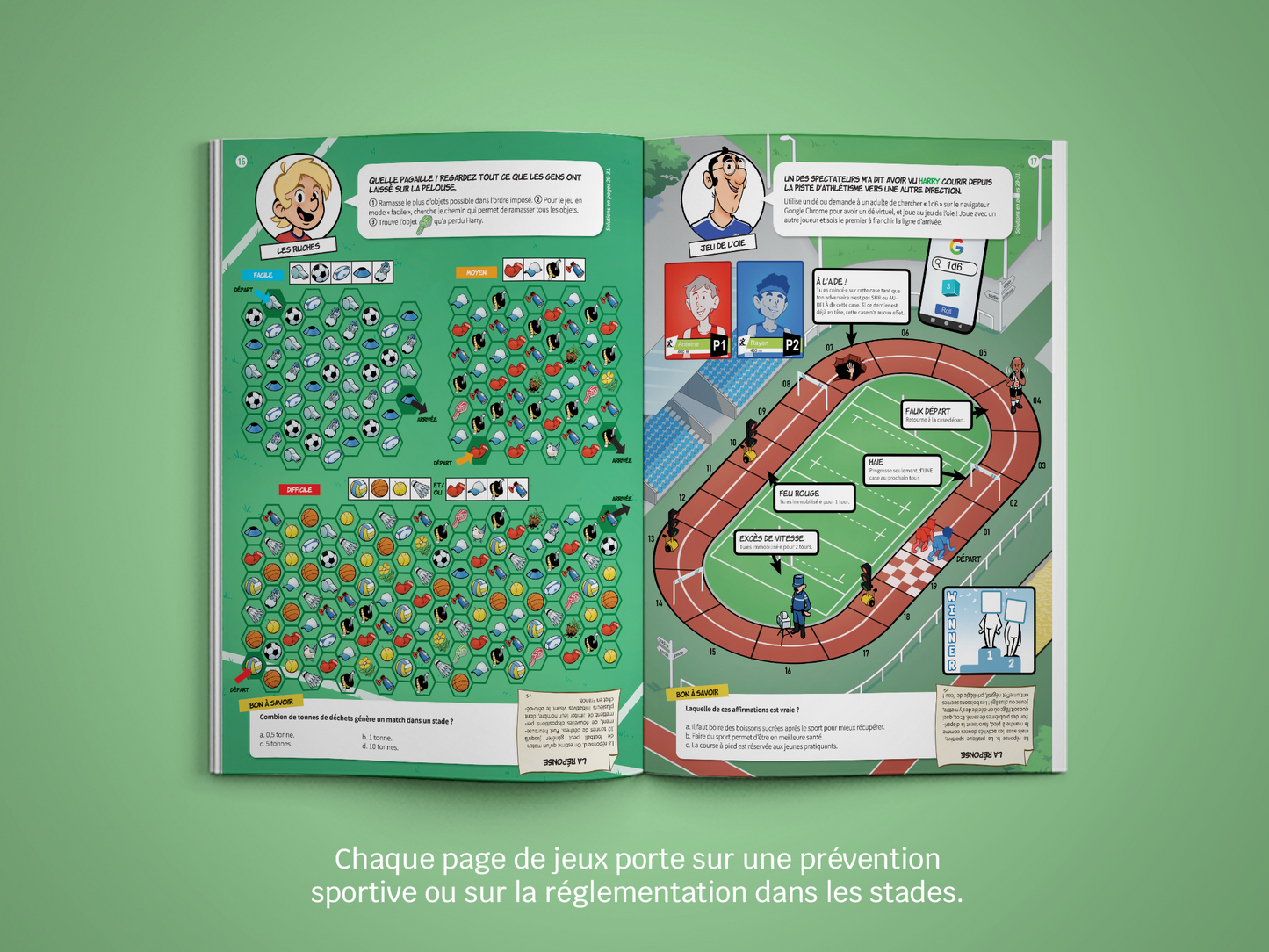 Mais où est donc passé Harry ? 2. Au stade