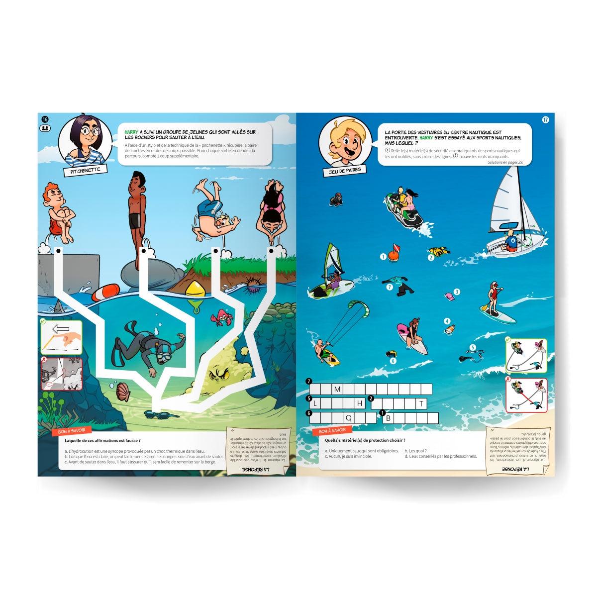 Mais où est donc passé Harry ? 1. A la plage