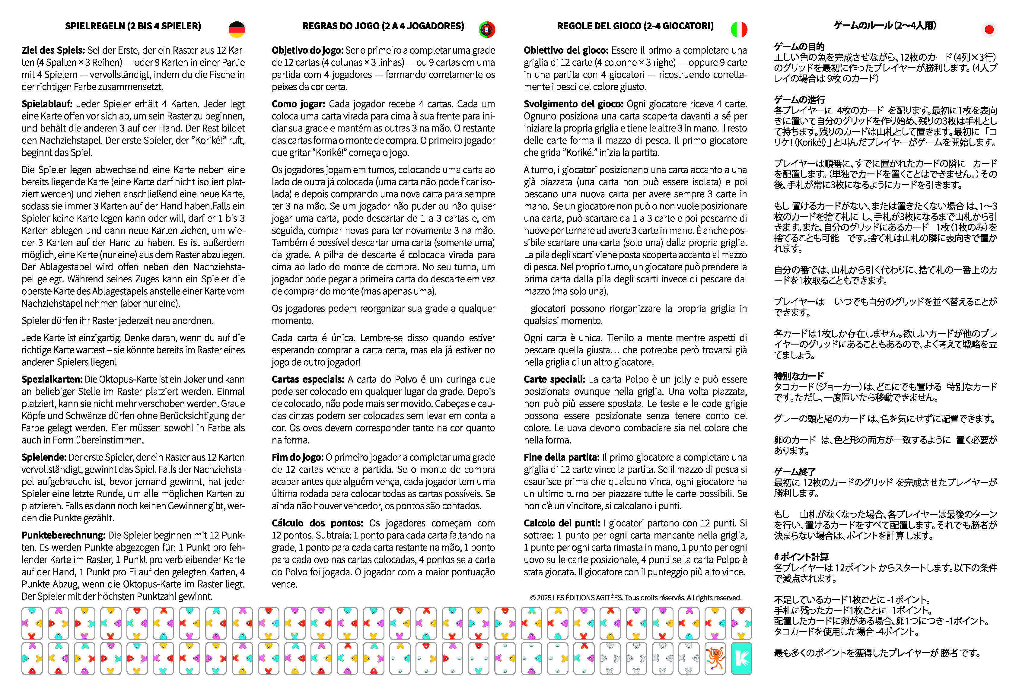 KORIKÉ card game 